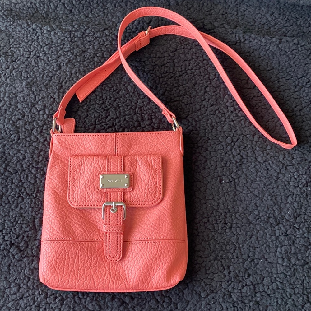 Nine West Pink Satchel Purse